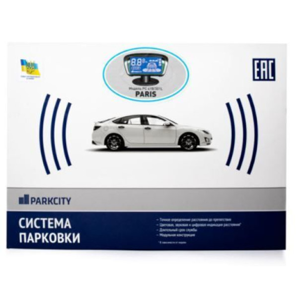 Парктронік ParkCity Paris 418/301L срібло