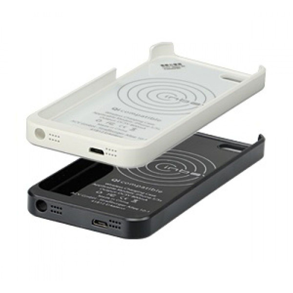Чохол 240000-20-01 для бездротової зарядки Inbay для iPhone 5/5S white