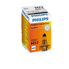 Лампа галогенна Philips H13, 1шт/картон 9008C1