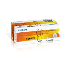Лампа розжарювання Philips P21/5W, 10шт/картон 12499CP