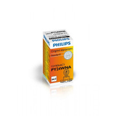 Лампа розжарювання Philips PY24W, 1шт/картон 12190NAC1