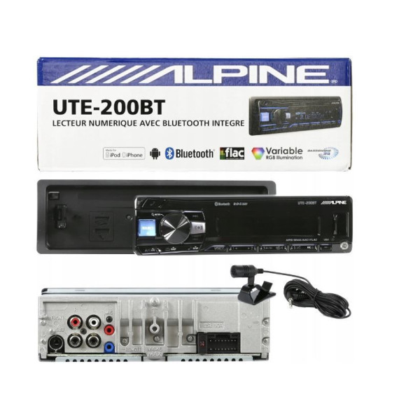 Медиа-ресивер Alpine UTE-200BT