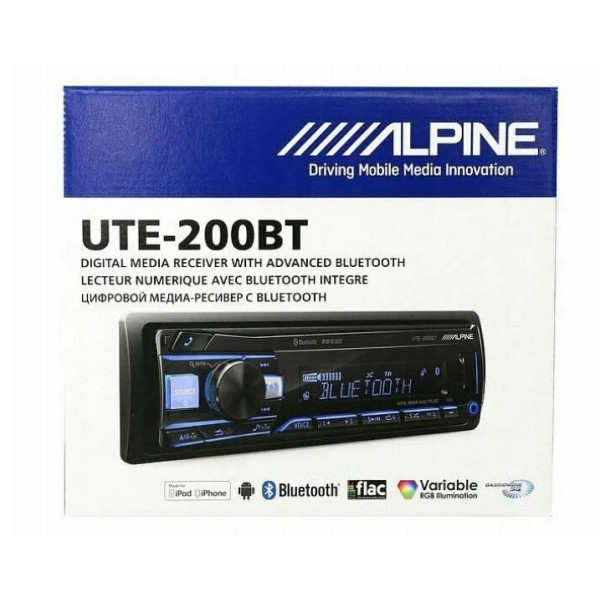 Медиа-ресивер Alpine UTE-200BT