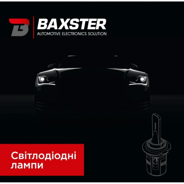 Лампы светодиодные Baxster PXL H3 6000K 4300Lm