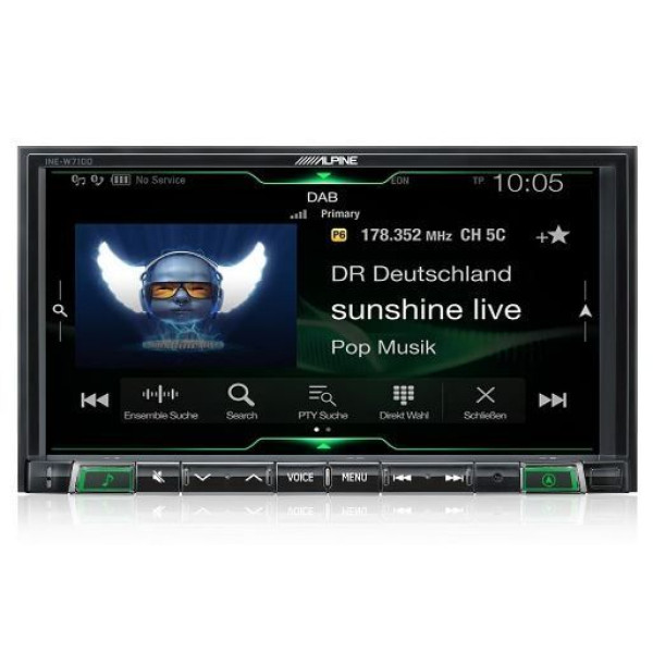 Мультимедиа 2-DIN Alpine ILX-702D