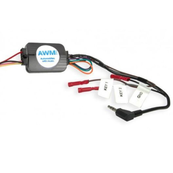 Адаптер кнопок на руле AWM CT-0105 для Citroen C2, C3, C5, C8