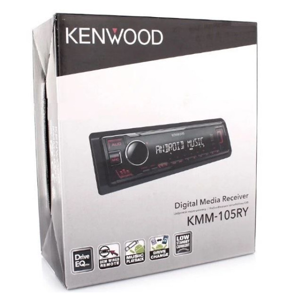 Медіа-ресивер Kenwood KMM-105RY