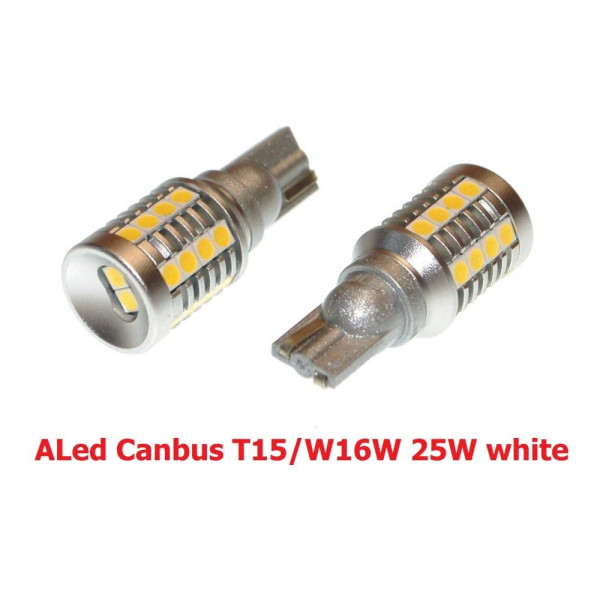 Лампа заднего хода LED ALed Canbus T15 (W16W) 14W White (2шт.)