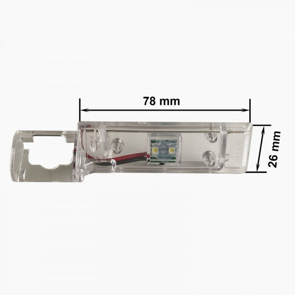 Крепление к камере заднего вида CA-9587-8 Geely MK (08+), GX2 (08+), Emgrand EC8 (10-14)