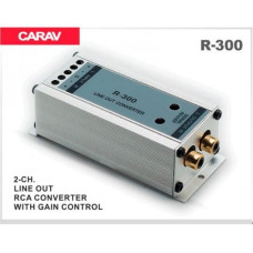 Конвертор рівня сигналу Carav R-300 (2 канали, регулювання)