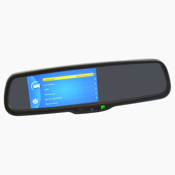 Дзеркало заднього виду із вбудованим Full HD відеореєстраторам Prime-X 050DMD з автозатемненням