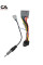 Комплект проводов для магнитол 16PIN CraftAudio 22-118 HONDA Fit/Jazz 08-13