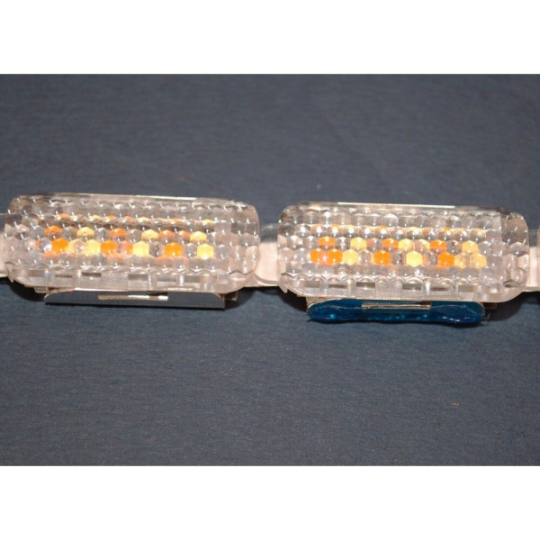 Светодиодная (LED) лента Running Crystall Желтый-Белый 16 сегментов v4