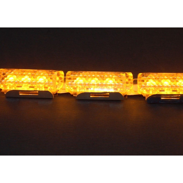Светодиодная (LED) лента Running Crystall Желтый-Белый 16 сегментов v4