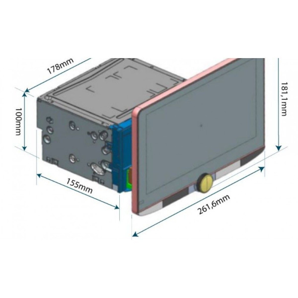 Мультимедиа 2-DIN Kenwood DMX-9720XDS