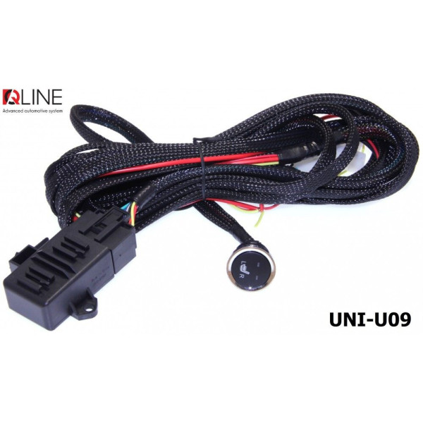Підігрів сидінь QLine Fiber UNI-U09 (2 сидіння)