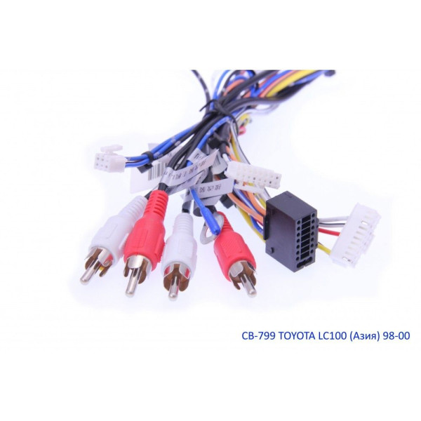 Комплект проводов для магнитол 16PIN CraftAudio CB-799 TOYOTA LC100 (Азия) 98-00