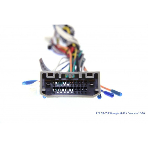 Комплект проводов для магнитол 16PIN CraftAudio CB-553 JEEP Wrangler 8-17 / Compass 10-16