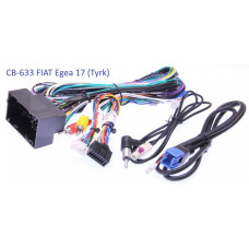Комплект проводов для магнитол 16PIN CraftAudio CB-633 FIAT Egea 17 (Tyrk)