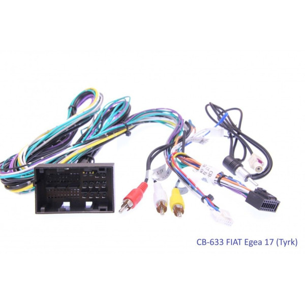 Комплект проводов для магнитол 16PIN CraftAudio CB-633 FIAT Egea 17 (Tyrk)