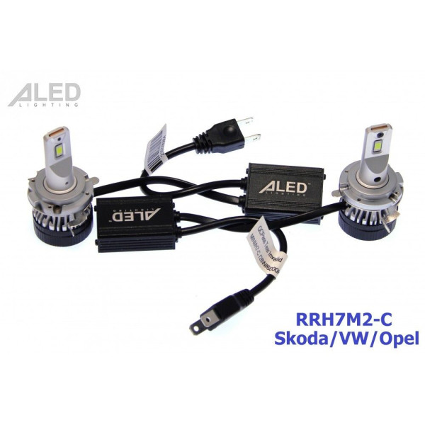 Світлодіодні лампи ALed RR H7 6000K 28W RRH7M2-C Skoda/VW/Opel (2шт)