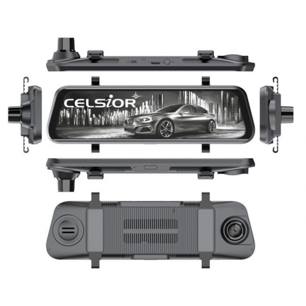 Зеркало заднего вида со встроенным Full HD видеорегистратором Celsior DVR M8.1