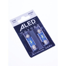 Габарит LED ALed C5W 39мм Canbus Festoon White (2шт.)