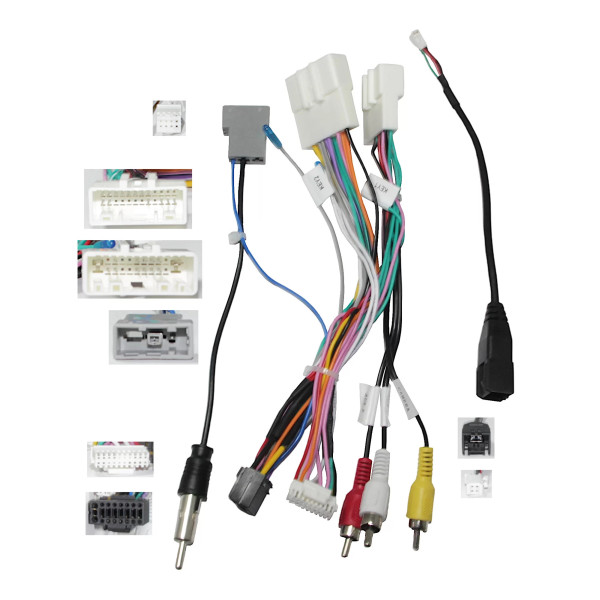 Комплект дротів для магнітол 16PIN SimpleSoft NS-SS-04 Nissan Qashqai II 2014+, X-Trail 2015+ (T32)
