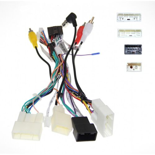 Комплект проводов для магнитол 16PIN CraftAudio CB-217 TOYOTA Corolla 19+/ RAV4 19+/ Camry 19+