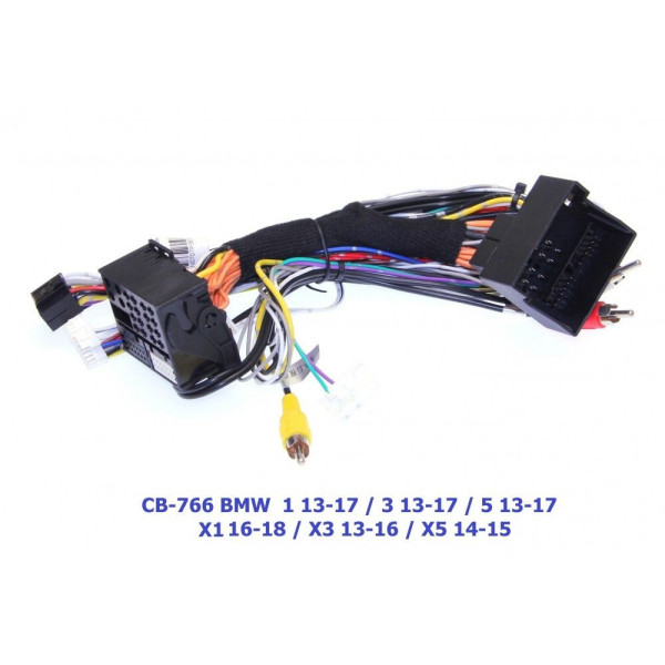 Комплект проводов для магнитол 16PIN CraftAudio CB-766 BMW 3 (F30) (12-19), X1 (F48) (15-22)