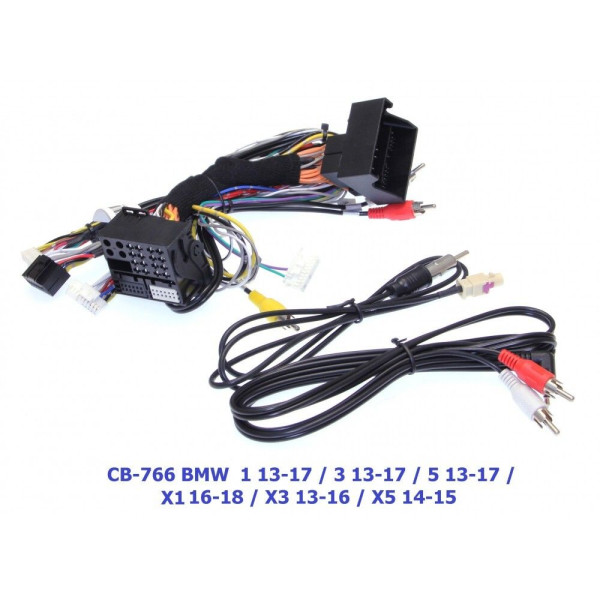Комплект проводов для магнитол 16PIN CraftAudio CB-766 BMW 3 (F30) (12-19), X1 (F48) (15-22)