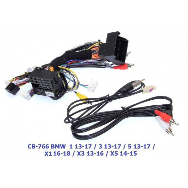 Комплект проводов для магнитол 16PIN CraftAudio CB-766 BMW 3 (F30) (12-19), X1 (F48) (15-22)