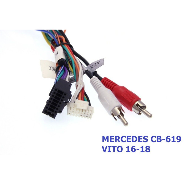 Комплект проводов для магнитол 16PIN CraftAudio CB-619# MERCEDES VITO 16-18