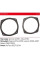 Проставки под динамики ACV 271200-01 165 мм / 6,5