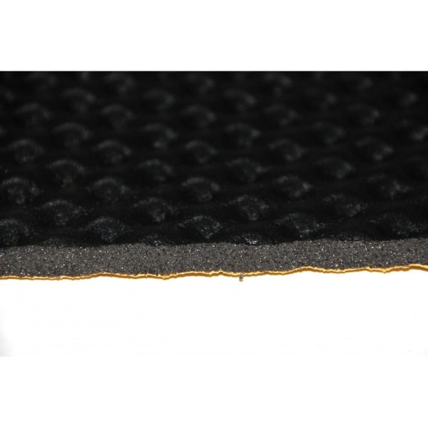 Шумоізоляційний матеріал Audio-System SW Foam Wave 15 Black PU (1,0х0,5)