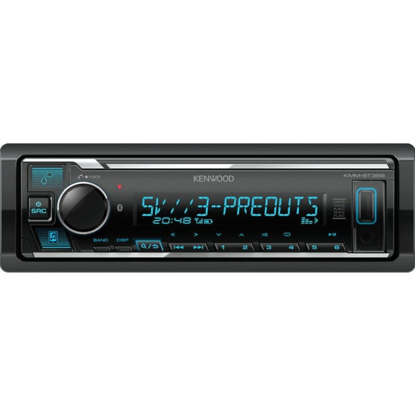 Медіа-ресивер Kenwood KMM-BT358