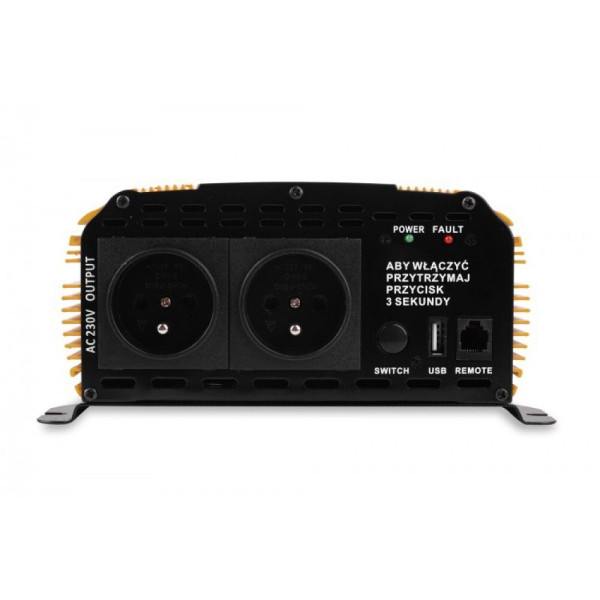 Преобразователь VOLT POLSKA SINUS PLUS 1200 24/230V (600/1200W) + PILOT 3SIR120024