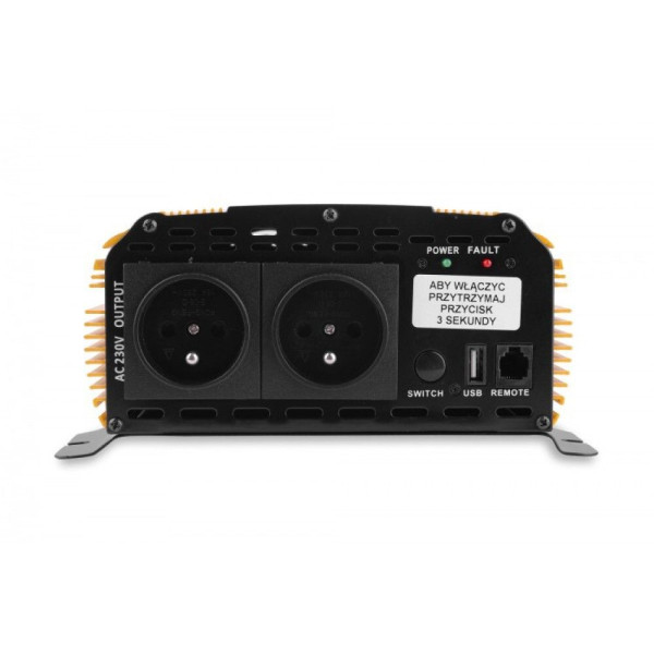 Перетворювач VOLT POLSKA SINUS PLUS 4000 24/230V (2000/4000W) + PILOT 3SIR400024