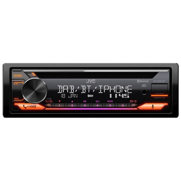 CD/MP3-ресивер JVC KD-DB922BT
