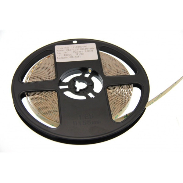 Стрічка світлодіодна CSP CLS-12D120K40 12B 10Вт 4000K (10м)