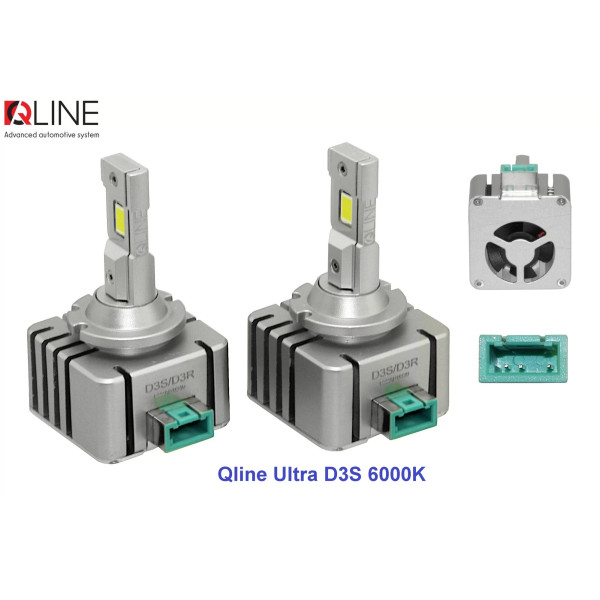 Лампи світлодіодні Qline Ultra D3S 6000K (2шт)