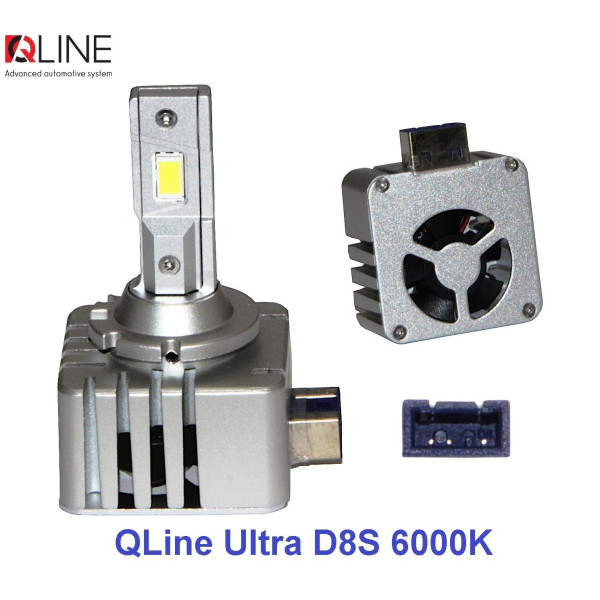 Лампы светодиодные Qline Ultra D8S 6000K (2шт)