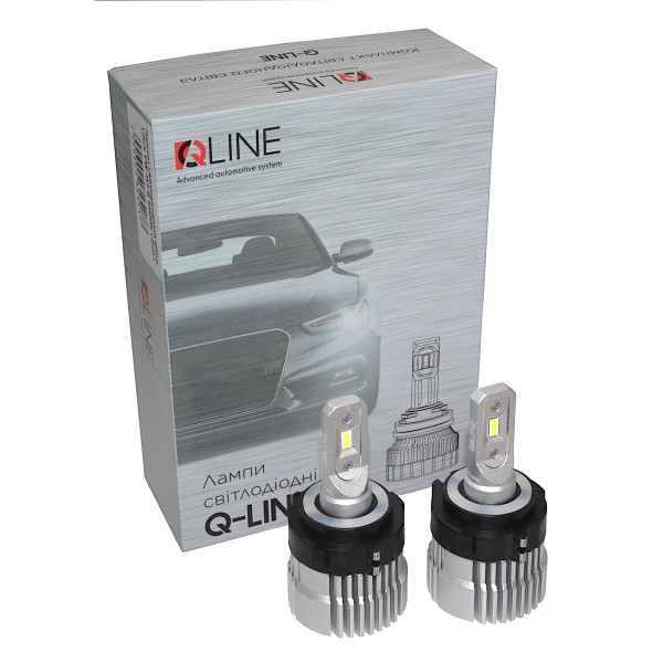 Лампи світлодіодні Qline Ultra VW-H7 G 6000K (2шт)