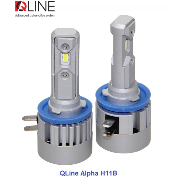 Лампи світлодіодні Qline Alpha H11B 6000K (2шт)