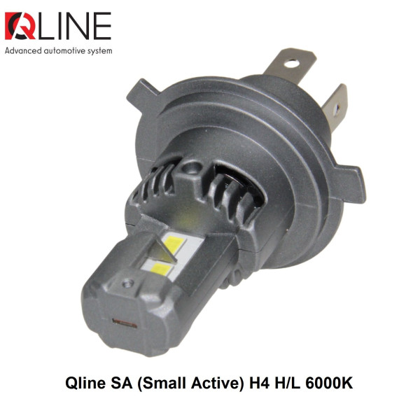 Світлодіодні лампи Qline SA (Small Active) H4 H/L 6000K (2шт)