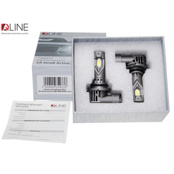 Лампы светодиодные Qline SA (Small Active) HB4 9006 6000K (2шт.)