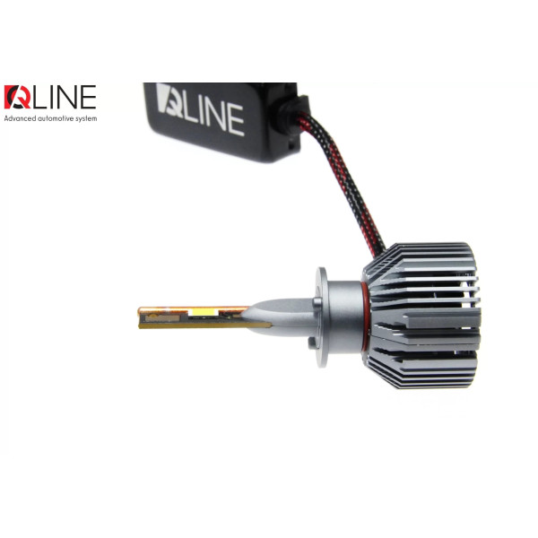 Лампи світлодіодні QLine Ultra +200% 55W H1 6000K (2шт.)