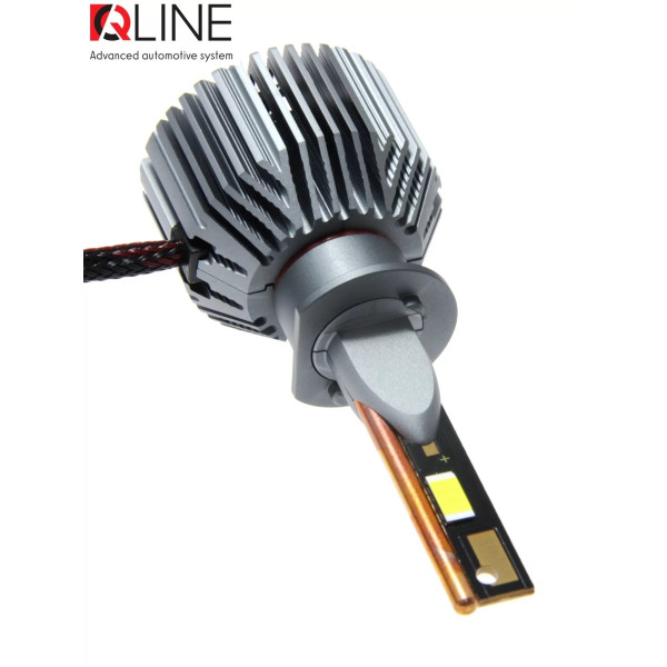 Лампи світлодіодні QLine Ultra +200% 55W H1 6000K (2шт.)