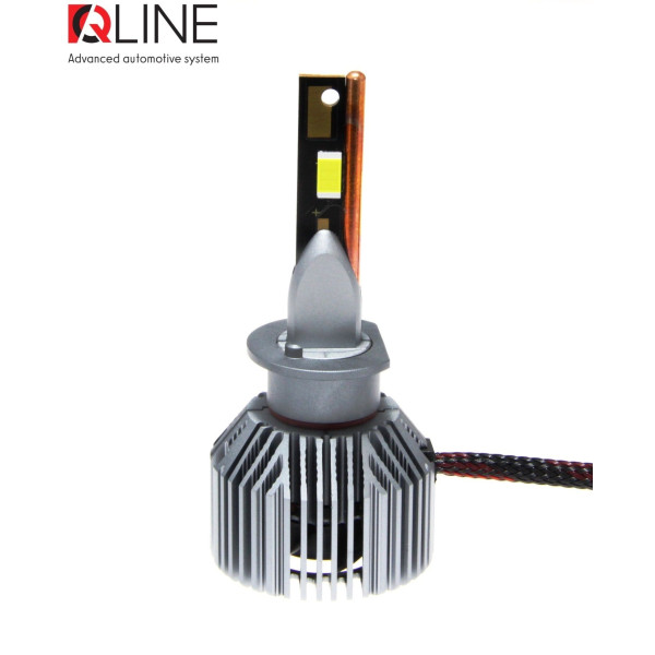 Лампи світлодіодні QLine Ultra +200% 55W H1 6000K (2шт.)