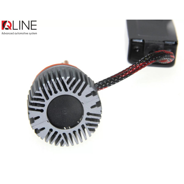 Лампи світлодіодні QLine Ultra +200% 55W H11 6000K (2шт.) 12V